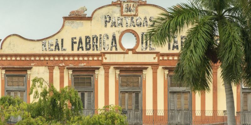 Cuban Partagas Cigars Factory