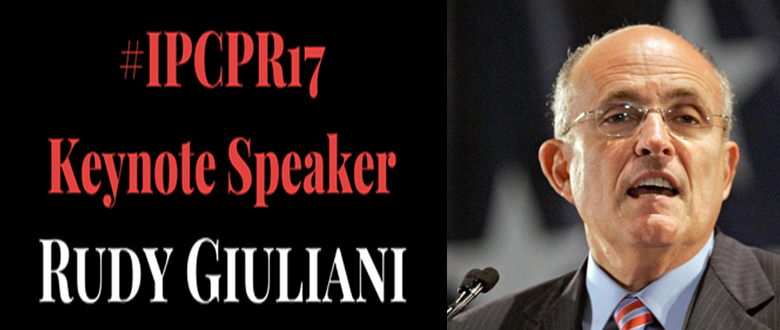 Rudy Giuliani Keynote Speaker at 85th IPCPR Convention Rudy Giuliani Keynote Speaker at 85th IPCPR Convention
