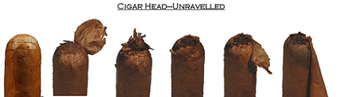 structure of a cigar cap