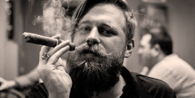 cigar smoking